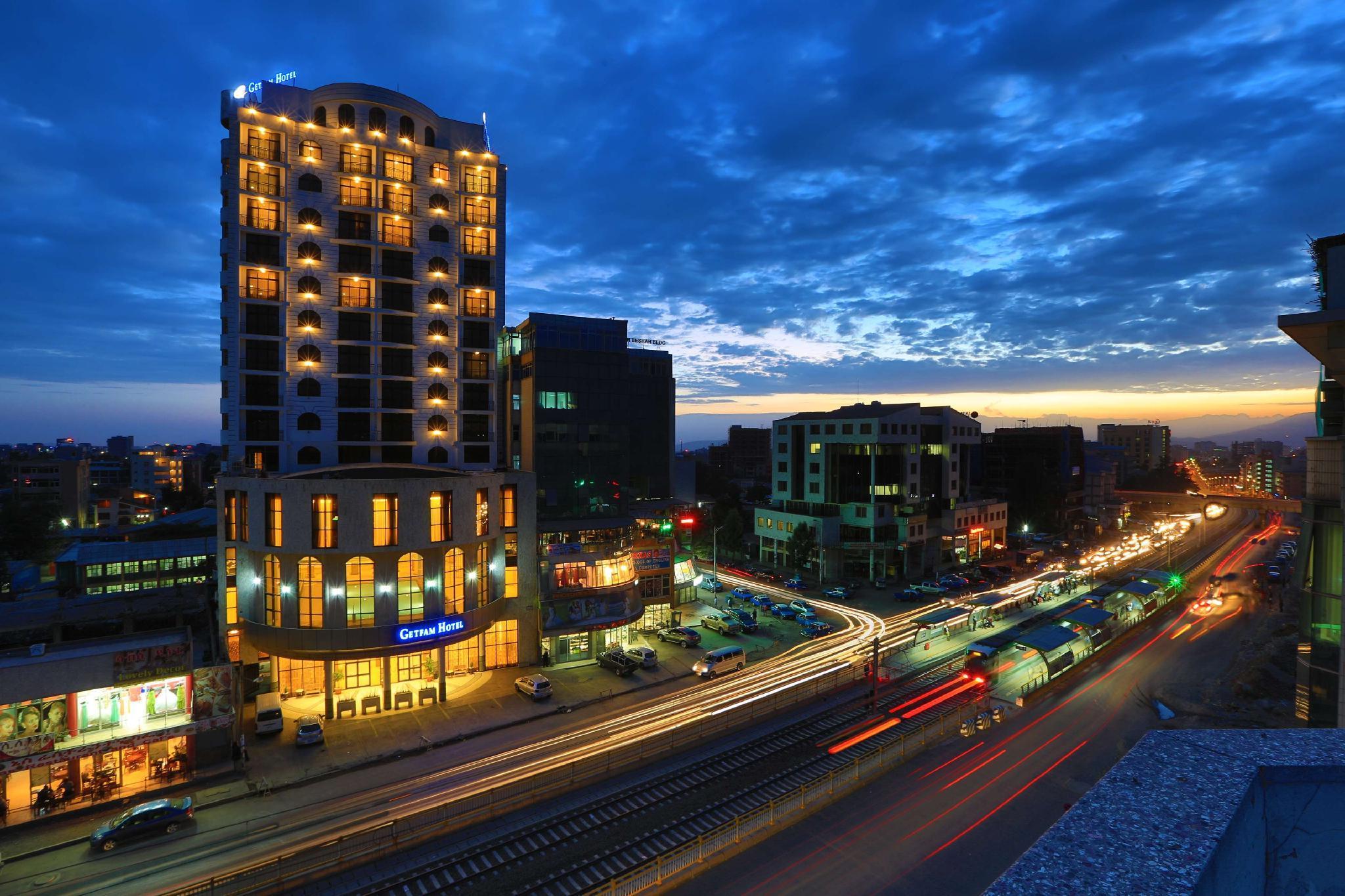 Getfam Hotel Addis Abeba Exteriér fotografie